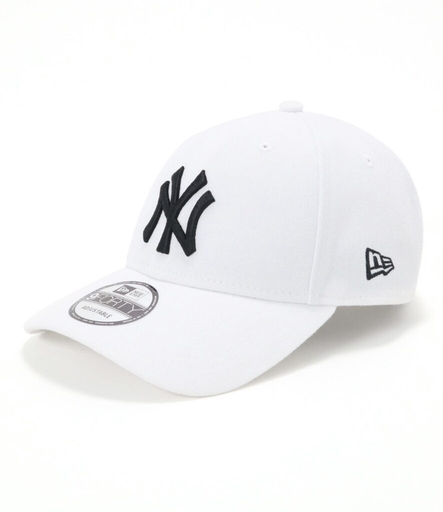 NEW ERA　白キャップ